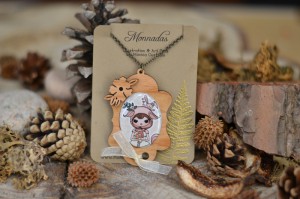 Colgante madera Ardilla