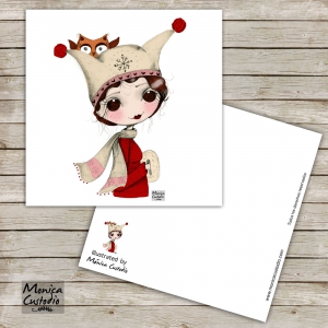 Postales Navidad Monica Custodio