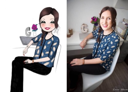 Ilustración Estilo minitú Gemma Fillol