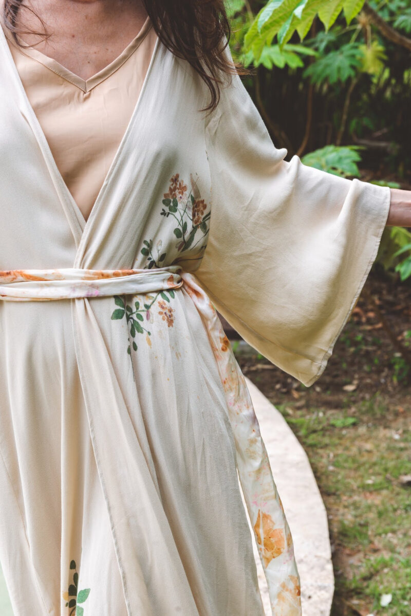 Diseño de estampado textil para la colección de kimonos la RUTA DE LA SEDA junto con @filladezoe.